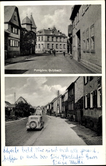 PC Butzbach im Taunus Hesse, Pohlgöns, street scene
