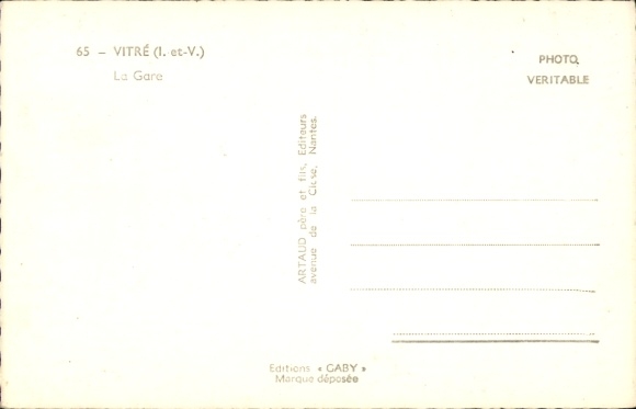PC Vitré Ille-et-Vilaine, Frontal station
