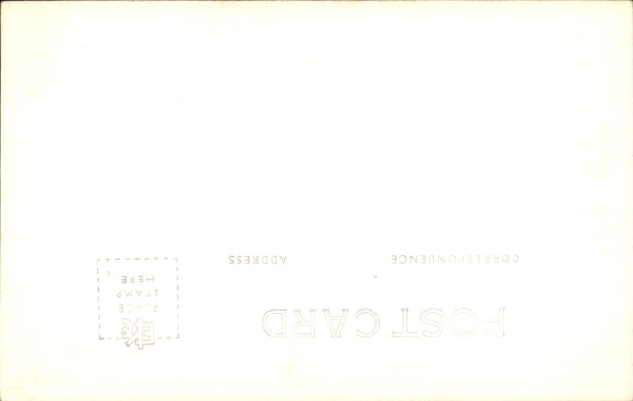 Postcard Charles de Gaulle, statesman, French President
