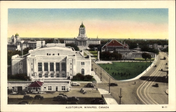 KP Winnipeg Manitoba Kanada, Audytorium