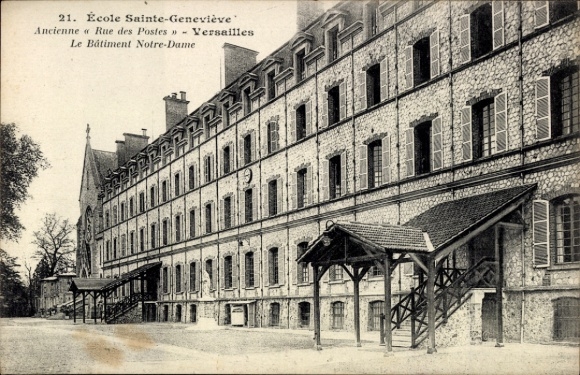PC Versailles Yvelines, 21. École Sainte-Geneviève, Rue des Postes, Bâtiment Notre-Dame