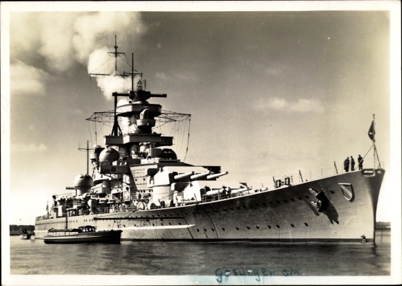 PC German warship, battleship Scharnhorst, Kriegsmarine