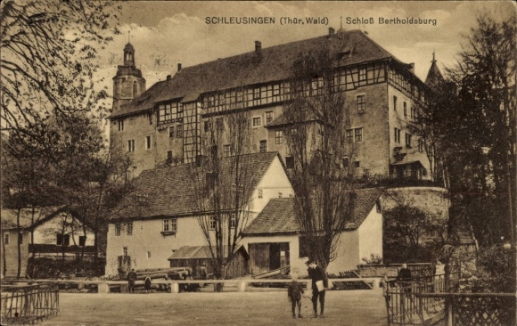 KP Schleusingen w Turyngii, zamek Bertholdsburg