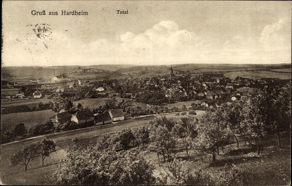 KP Hardheim im Odenwald Baden, widok ogólny