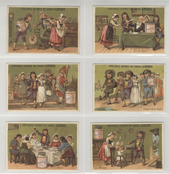 Liebig Pictures Series A 53 Wedding 1883