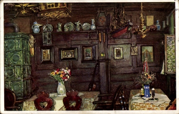 Ak Nürnberg in Mittelfranken, Weinstube Skt. Sebaldusklause, Inh. Heinrich Stuhlfauth