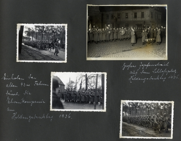 Photo Album Wehrmacht Propaganda Military. Olympiad Berlin. dessau My time as a soldier 1935-1936