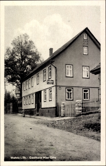 KP Wahns w Turyngii, Gasthaus Max Otto, odcinek uliczny w mieście