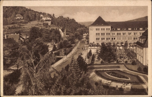 Ak Oberschlema Bad Schlema im Erzgebirge Sachsen, Kurhotel, Hammerberg