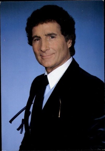 Postcard actor and singer Freddy Quinn, portrait, autograph