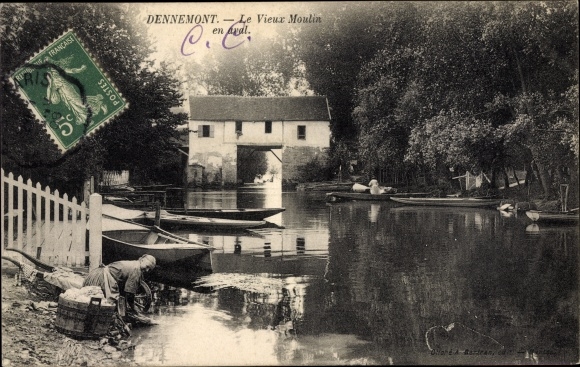 Postcard Dennemont Yvelines, The Old Mill