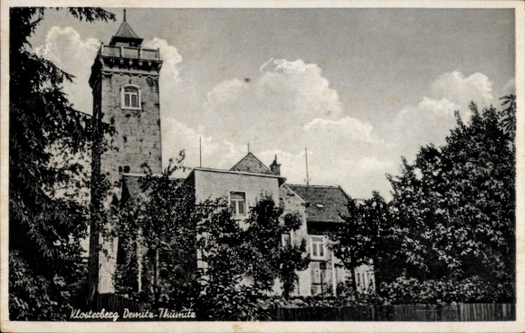 Ak Demitz Thumitz in Sachsen, Bergwirtschaft Klosterberg