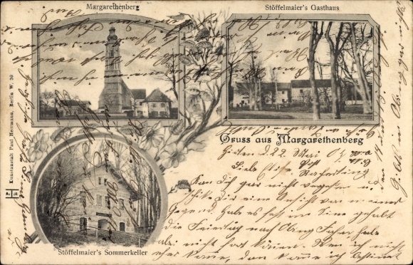 PC Margarethenberg Burgkirchen in Upper Bavaria, Stöffelmaier&#39;s inn, church