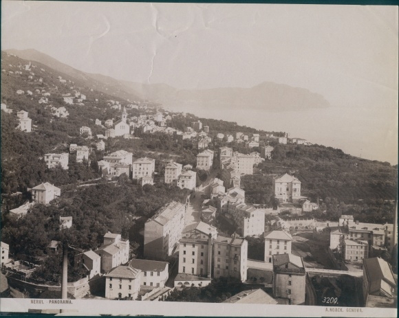 foto Nervi Genova Genua Ligurië, Panorama