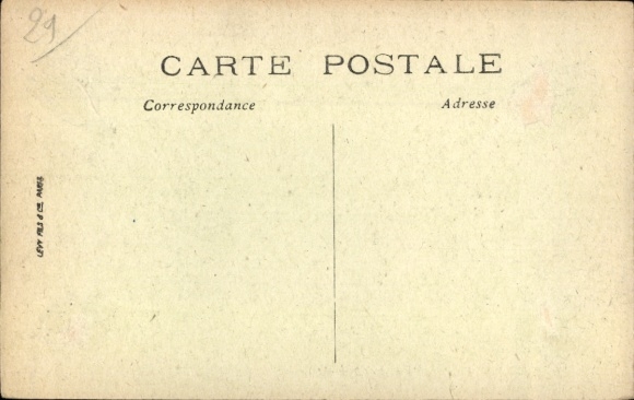 Postcard Pont Aven Finistère, Vue sur l'Aven et le Bois d'Amour
