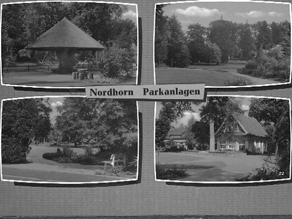 9 Negative von Nordhorn, Ehrenmal, Kirche, Gildehauserweg, Vechtepartie