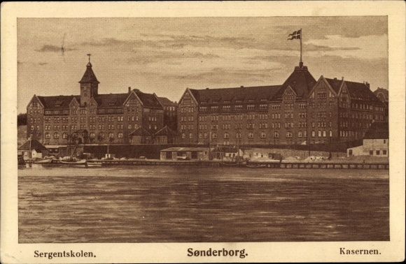 PC Sønderborg Sönderborg Denmark, Sergentskolen, barracks