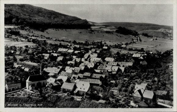 PC Monzel on the Moselle, aerial photo