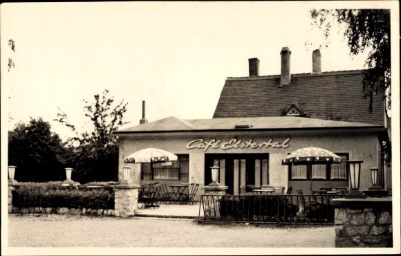 Postcard Bad Köstritz in Thuringia, Café Elstertal