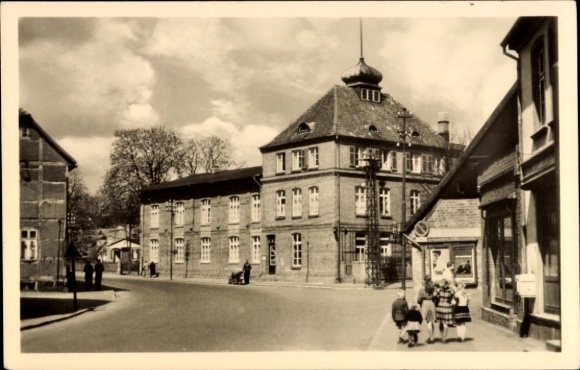 Postcard Boizenburg an der Elbe, Hospital
