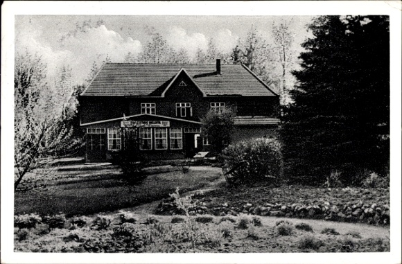 Postcard Wingst in Lower Saxony, Restaurant and Pension Quellental