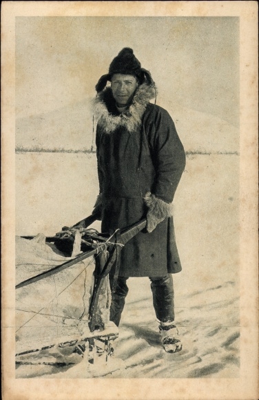 Ak Alaska, missionaris op apostolische reis, tussen de Eskimo's, Noordpoolgebied