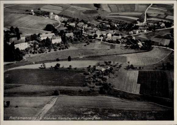Ak Rathsmannsdorf Windorf in Neder-Beieren, luchtfoto