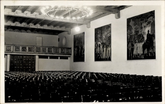 Postcard Annweiler am Trifels Pfalz, Saal