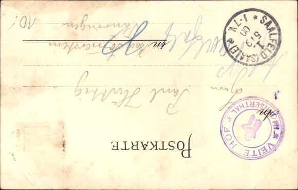 Chromo-Litho Hinterbärenbad Tirol, Kaisertal near Kufstein, accommodation hut