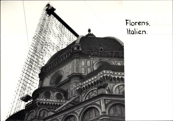 foto Firenze Florence Toscana, Santa Maria del Fiore, Kathedraal, Steigers
