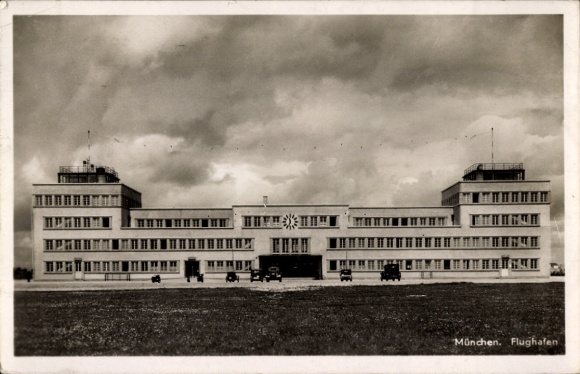 KP Oberwiesenfeld Monachium, lotnisko, wejście