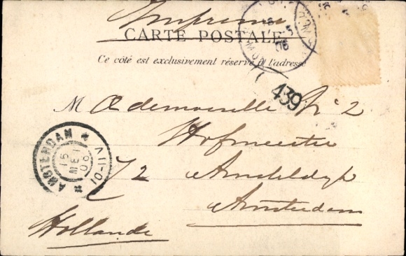 Ansichtkaart Parijs VIII Élysée, Ministère de la Marine