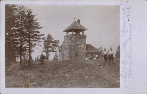 Photo Postcard Loffenau in the Black Forest, Teufelsmühle, 1922