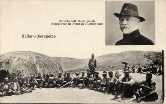 Picture South Africa, Boer commander Koos Jooste, portrait, African