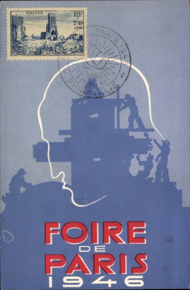 CPA Paris Fair 1946