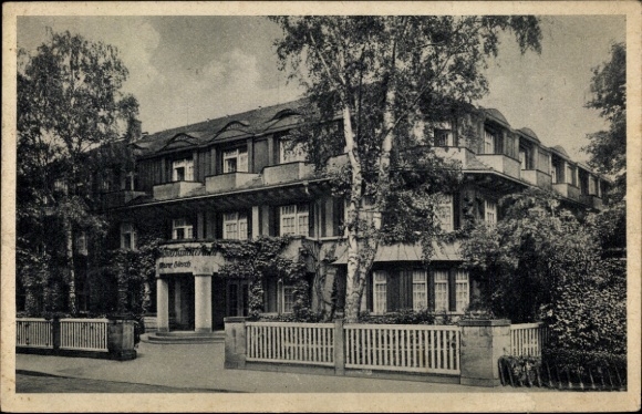 Ak Dresden Weißer Hirsch, Dr. Lahmann's Sanatorium, Haus Urvasi