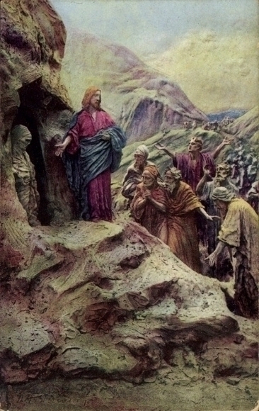 Postcard sculpture by Mastroianni, Jesus