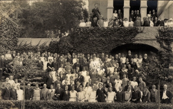 Studentika Postcard ATV Gothania, Foundation Festival 1924