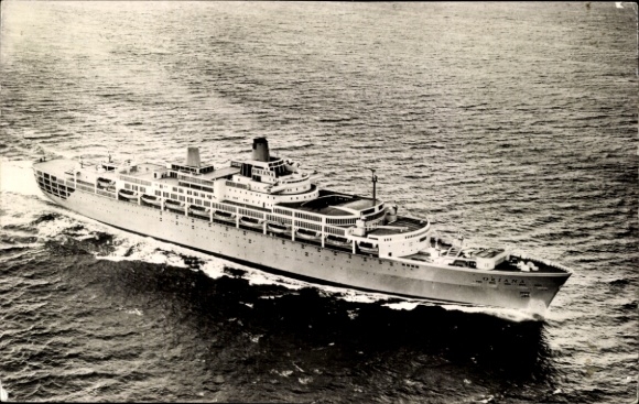 Ak Dampfer Oriana, schiereiland en oosterse stoomnavigatie