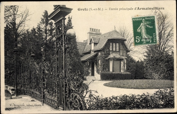 KP Gretz Armainvilliers Seine et Marne, Entree Principale d'Armainvilliers