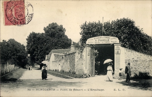 Ak Montgeron Essonne, Forêt de Sénart, L´Ermitage