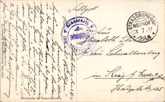 PC Ribeauvillé Rappoltsweiler Alsace Haut Rhin, Ulrichsburg