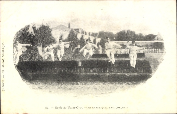 Ak Saint Cyr Yvelines, Gymnastique, saut de haie