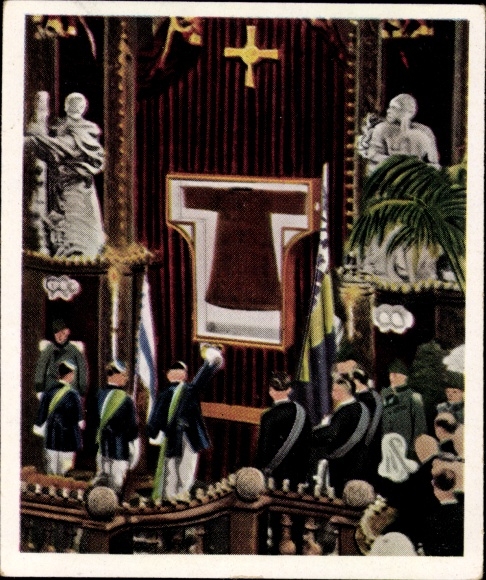 Collector's picture The post-war period No. 219, August 1933, The Holy Rock of Trier, student delegation