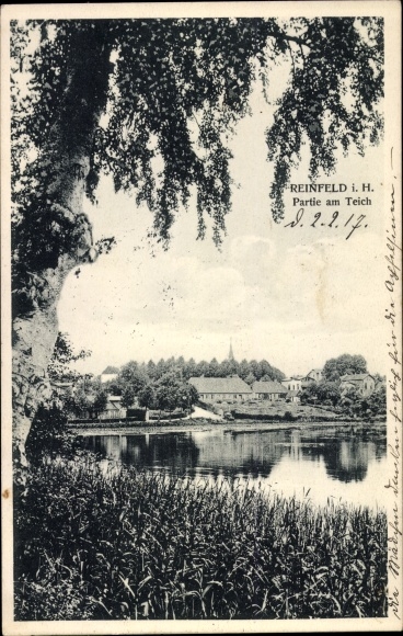 PC Reinfeld in Holstein, lot at the pond