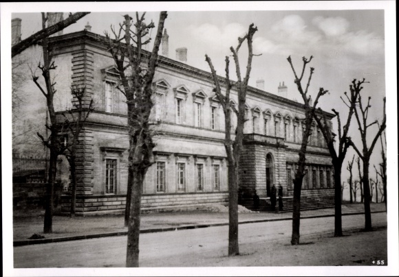 Photo Hoffmann, Riom Puy de Dôme, Courthouse, February 1942