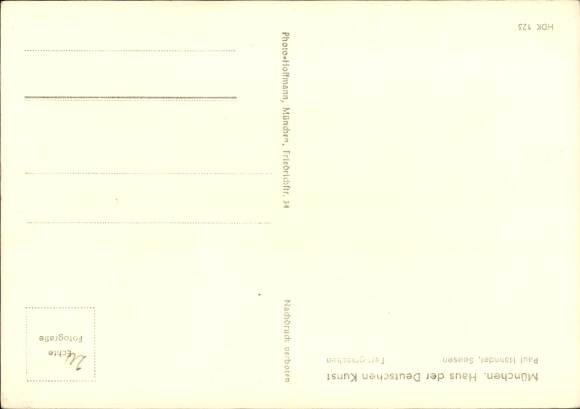 Artist Postcard Hähndel, Paul, Get Ready, Wehrmacht, HDK 123