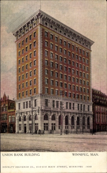 KP Winnipeg Manitoba Kanada, budynek Union Bank