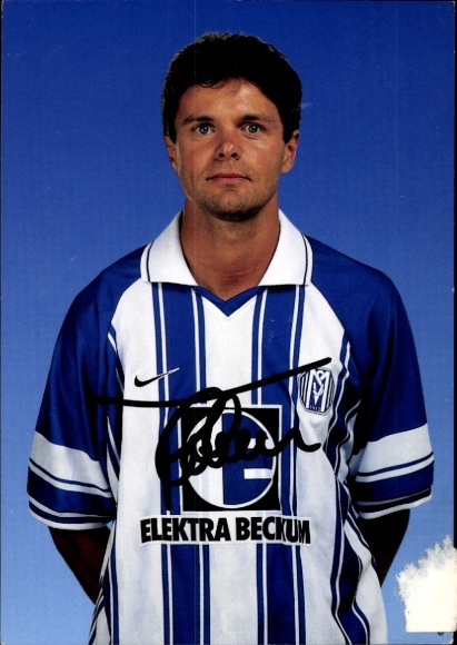 Autogrammkarte Fußballer Robert Thoben, SV Meppen, Autogramm