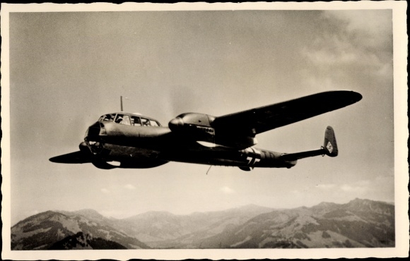 Ak Duitse luchtmacht, Dornier Do 215 B gevechtsvliegtuig